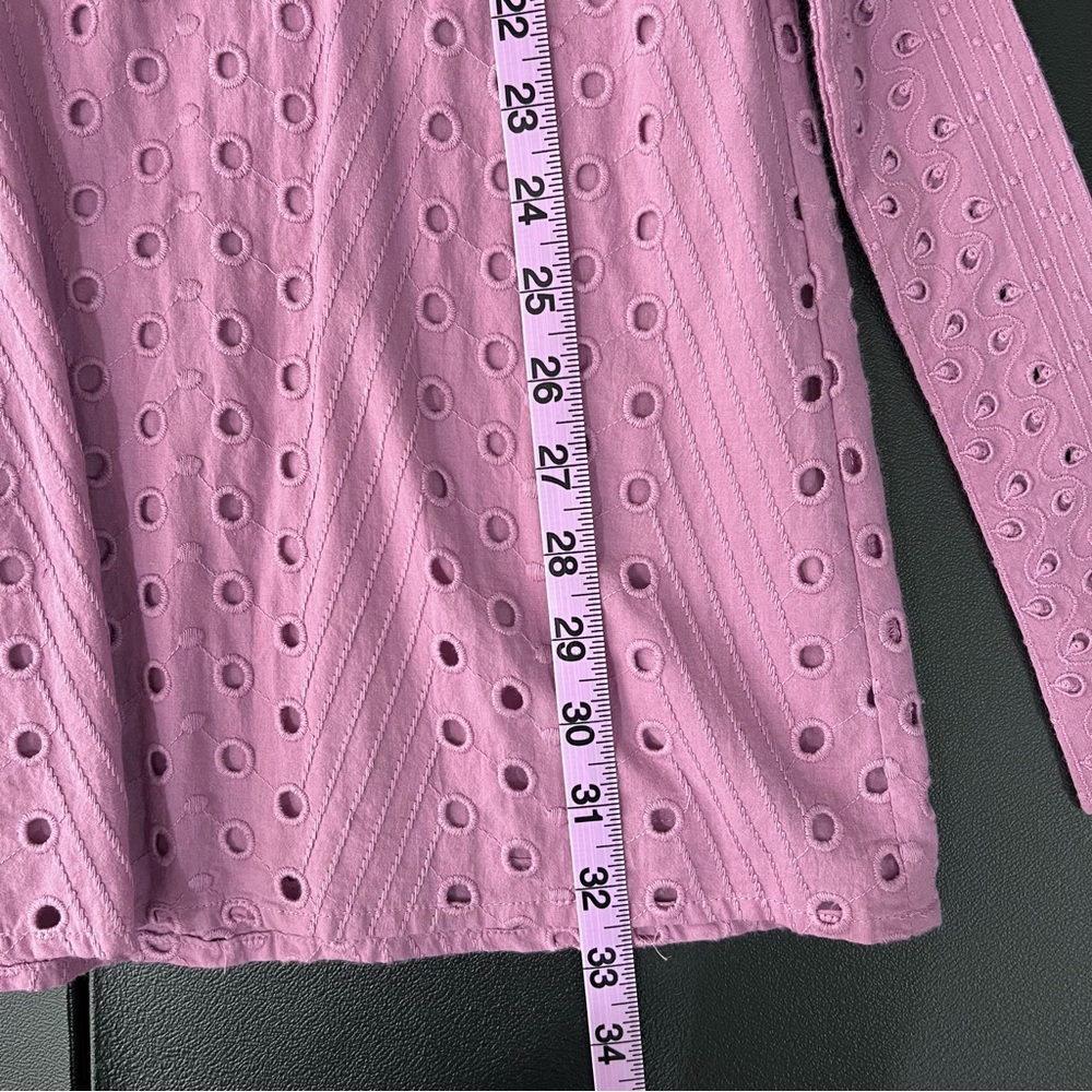 Anthropologie Dolan Patsy Eyelet Wrap Dress Size XS - Picture 12 of 12